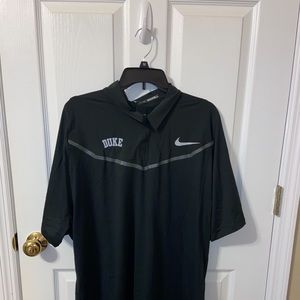 Nike Tiger Woods Collared Shirt with Duke Logo